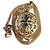 Autre Marque Collana Alice Caviness in argento sterling con pendente filigrana D'oro - vista 5