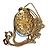 Autre Marque Collana Alice Caviness in argento sterling con pendente filigrana D'oro - vista 7
