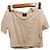 Versace Jeans Couture T-shirt bianca a coste Bianco