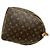 Louis Vuitton Vintage Keepall 50 Monogram Leather Boston Bag Marrone - vista 6