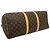 Louis Vuitton Vintage Keepall 50 Monogram Leather Boston Bag Marrone - vista 7