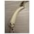 Yves Saint Laurent Rive Gauche Sac en Cuir Beige  - vue 8
