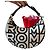 Fendi Borsa Fendigraphy Roma Monogram Nero Bianco