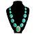 Autre Marque Collana Statement Barse 925 Turchese - vista 2