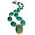Autre Marque Collana Statement Barse 925 Turchese - vista 3