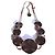 Autre Marque Collana Pilgrim Danish Design con disco scultoreo Rame - vista 2