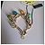 Bracciale a catena Luisa Spagnoli in metallo dorato con charm Multicolore D'oro - vista 3