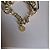 Bracciale a catena Luisa Spagnoli in metallo dorato con charm Multicolore D'oro - vista 7