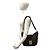 FENDI Vintage FF Logo Hardware Zucca Pattern Schultertasche Braun Schwarz - Ansicht 2