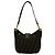 FENDI Vintage FF Logo Hardware Zucca Pattern Schultertasche Braun Schwarz - Ansicht 3