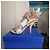 Stuart Weitzman Plume Sandali scamosciati rosa Beige - vista 3