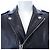 Autre Marque Chaqueta de cuero Riders Dsquared2 S74AM0956 Negro - vista 5