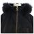 Chaqueta de mezclilla de piel de mapache Louis Vuitton Negro - vista 5