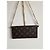 Cartera Louis Vuitton Monogram con Cadena Castaño Monograma - vista 11