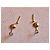 Autre Marque Guérin 18K Gold and Diamond Stud Earrings Silvery - view 2