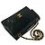 Borsa a Spalla Chanel Matelassé Coco Mark Double Flap Nero - vista 4