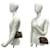 Yves Saint Laurent Muse Leder Umhängetasche mit Kette Beige  - Ansicht 2