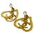 Orecchini a clip Chanel Vintage Coco Mark Motif Cuore D'oro - vista 7