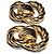 Autre Marque Bluette Gold Tone Schuhclips - Skulpturales Design Golden - Ansicht 2