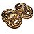 Autre Marque Bluette Gold Tone Schuhclips - Skulpturales Design Golden - Ansicht 3