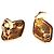 Orecchini a clip Swarovski SAL in cristallo, tono oro, pavé D'oro - vista 7