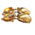 Autre Marque Bounkit Goldoptik Citrin Ohrringe Golden  - Ansicht 4