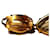 Autre Marque Bounkit Goldoptik Citrin Ohrringe Golden  - Ansicht 7