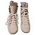 Adidas Botas Altas de Cuero Blanco con Cordones