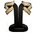 Kenneth Jay Lane Orecchini Kenneth Lane Volute Strass Tono Oro D'oro - vista 2