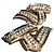 Kenneth Jay Lane Orecchini Kenneth Lane Volute Strass Tono Oro D'oro - vista 3