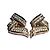 Kenneth Jay Lane Orecchini Kenneth Lane Volute Strass Tono Oro D'oro - vista 4