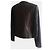 Autre Marque Karma Koma Damen Python-Lederjacke Biker Schwarz - Ansicht 4