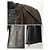 Autre Marque Karma Koma Damen Python-Lederjacke Biker Schwarz - Ansicht 7