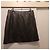 Hugo Boss Mini gonna in similpelle nera BOSS Nero - vista 3