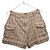 MSGM Shorts de tweed a cuadros blancos y rojos Roja Azul oscuro