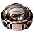 Anello a cupola Coach smalto nero e argento Taglia EU 58 - vista 5