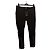 Ermanno Scervino schwarze Hose mit Knöchel-Reißverschluss