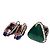Set di Gioielli Erickson Beamon Rocks - Orecchini e Anello EU 55 Multicolore - vista 3