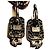 Set di Gioielli Erickson Beamon Rocks - Orecchini e Anello EU 55 Multicolore - vista 6