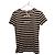 Autre Marque Max&Co. T-shirt a righe con logo - Bianco e Nero