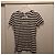 Autre Marque Max&Co. T-shirt a righe con logo - Bianco e Nero - vista 2