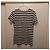 Autre Marque Max&Co. T-shirt a righe con logo - Bianco e Nero - vista 3