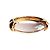 Autre Marque Anello scultoreo OMA The Label tono oro EU 58 D'oro