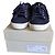 John Galliano Sneakers Basse in Scamosciato Blu Navy