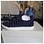 John Galliano Sneakers Basse in Scamosciato Blu Navy - vista 3