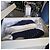 John Galliano Sneakers Basse in Scamosciato Blu Navy - vista 9