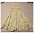 Autre Marque Vestido largo Isabel Garcia verde con flores blancas Blanco - vista 11