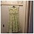 Autre Marque Vestido largo Isabel Garcia verde con flores blancas Blanco - vista 3