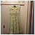 Autre Marque Vestido largo Isabel Garcia verde con flores blancas Blanco - vista 4