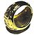 COACH Skulpturaler C-Ring Goldfarben EU 56 Golden - Ansicht 7